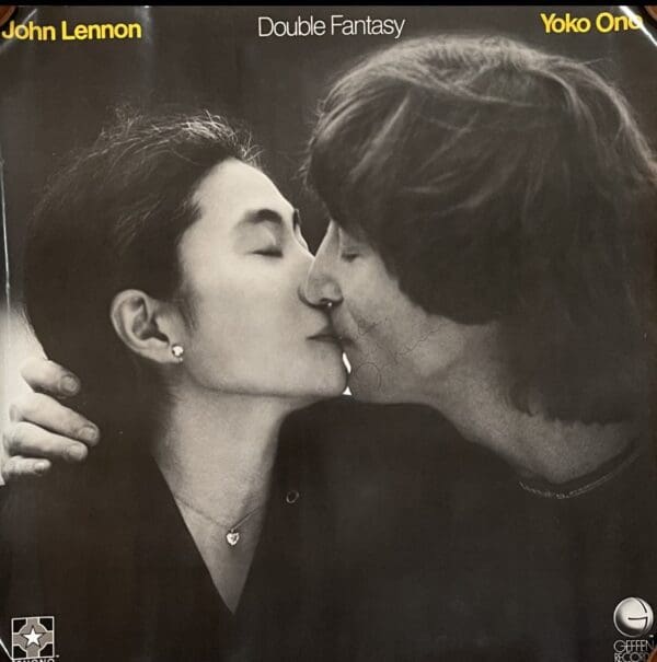 John Lennon Autographed Poster Double Fantasy