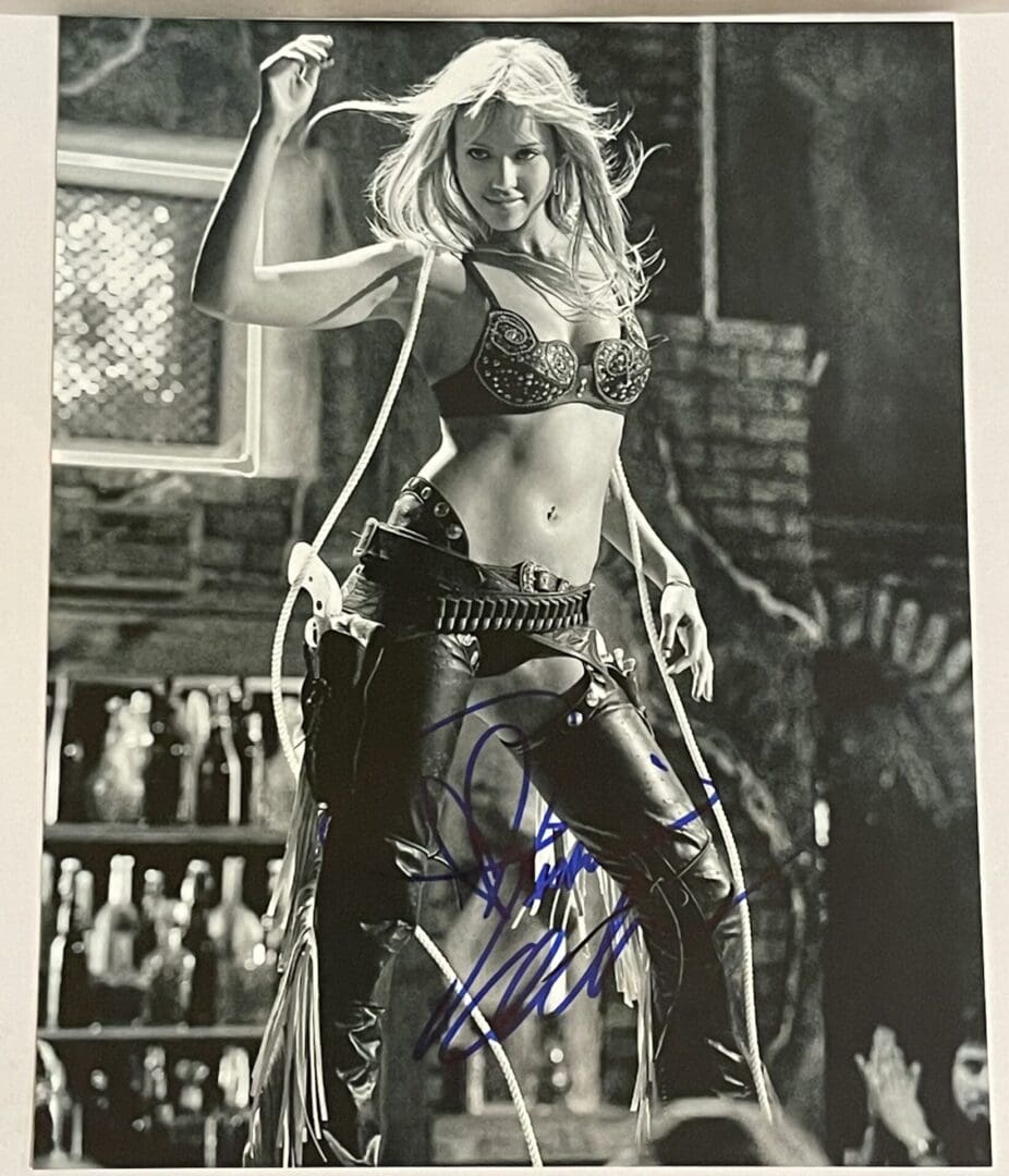 Jessica Alba Autographed 8x10 Photo