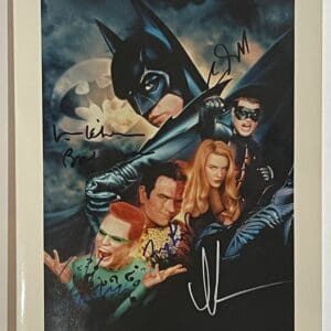 Batman Forever Autographed 8x10 Photo