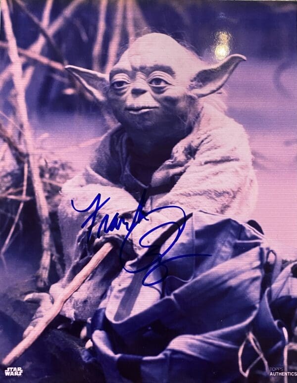 "Frank Oz: Star Wars" Autographed 8x10 Photo