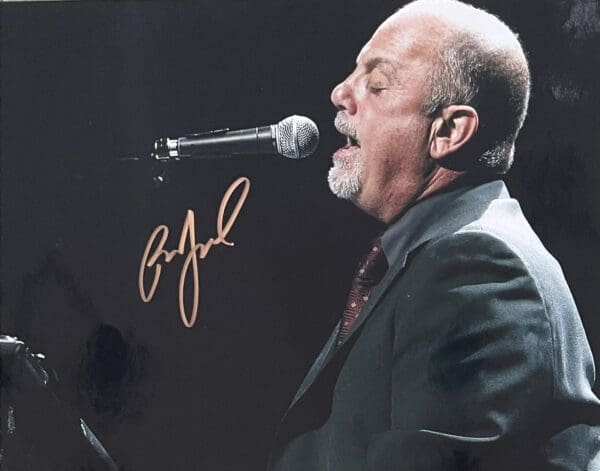 "Billy Joel" Autographed 10x8 Photo