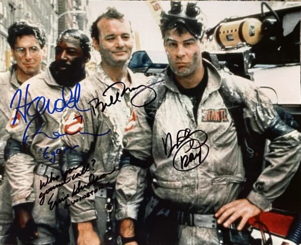 "Ghostbusters" Autographed 10x8 Photo