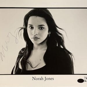 Black and white portrait of a woman.