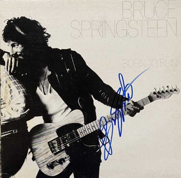 “Bruce Springsteen” Autographed Album "Born to Run"