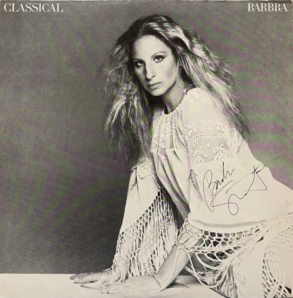 "Barbra Streisand's" Autographed Album