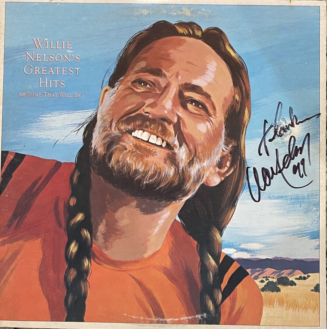 "Willie Nelson" Autographed Album "Greatest Hits" YourPremierMemorabilia