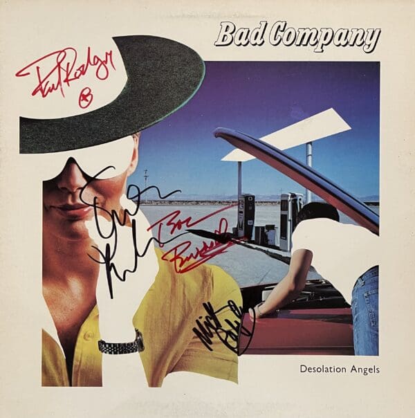 "Bad Company" Autographed Album