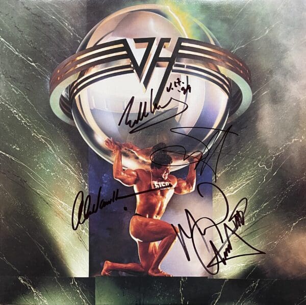 "Van Halen" Autographed Album - Image 2