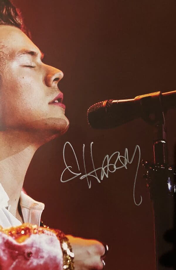 "Harry Styles" Autographed Poster - Image 2