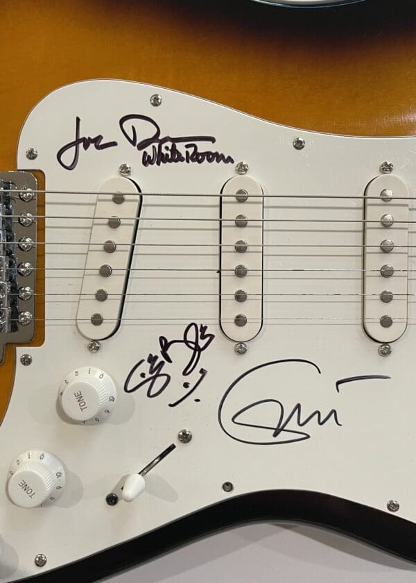 "Cream" Autographed Guitar - Image 3