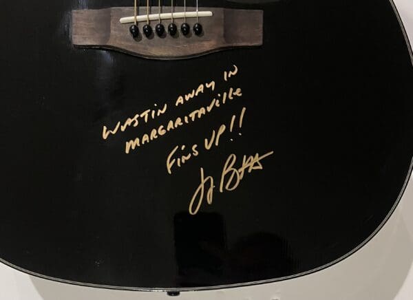 "Jimmy Buffett" Autographed Guitar - Image 2