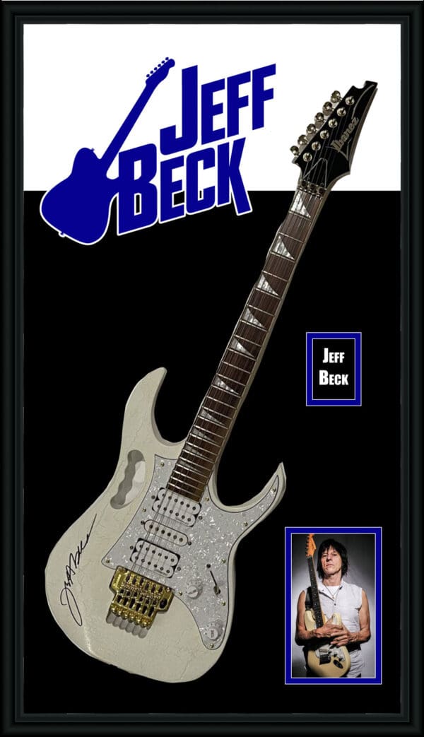 "Jeff Beck" Autographed Guitar