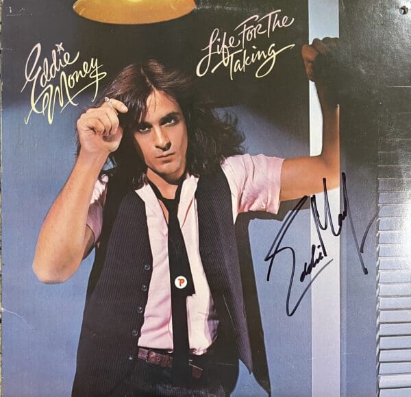 "Eddie Money: Life for the taking" Autographed Album