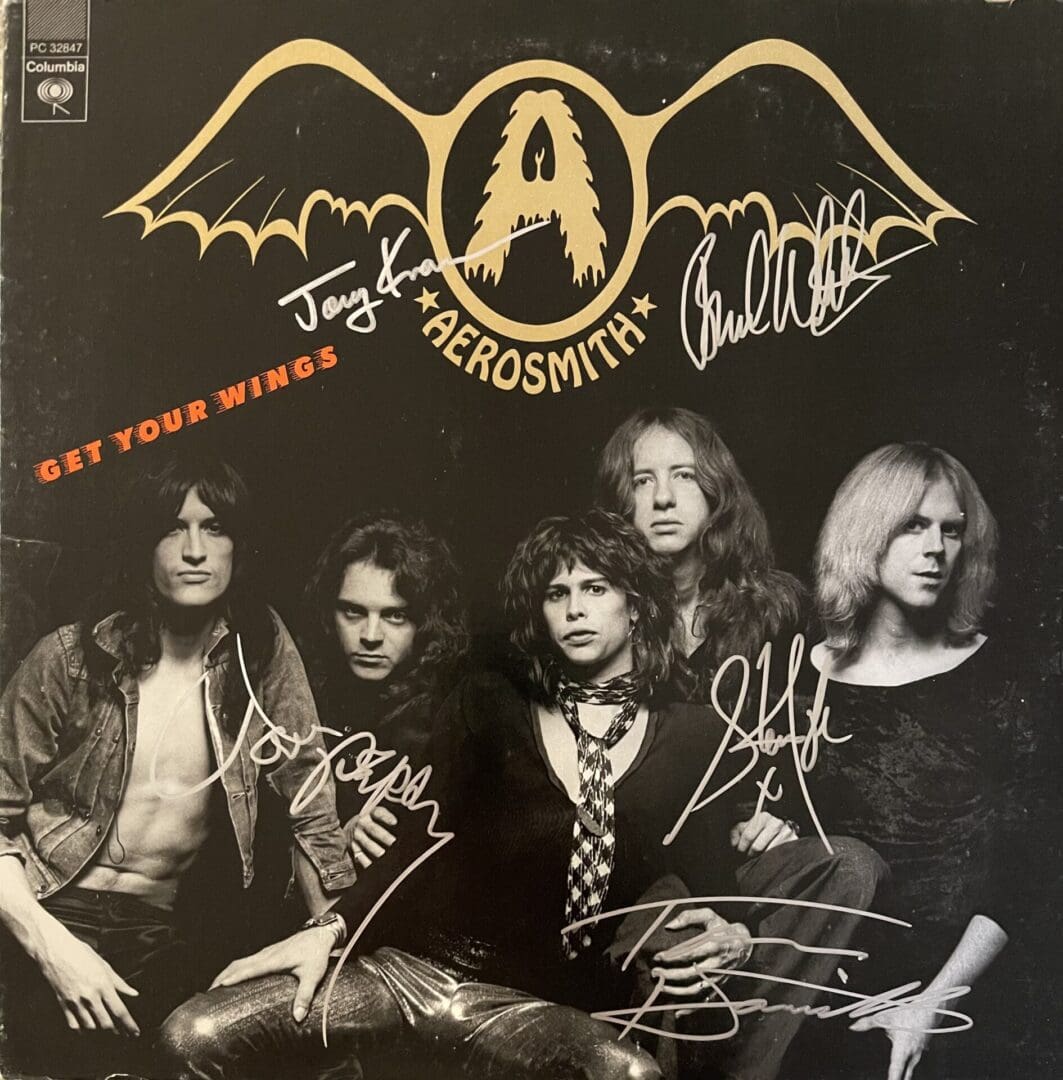 Aerosmith "Get Your Wings" album cover.