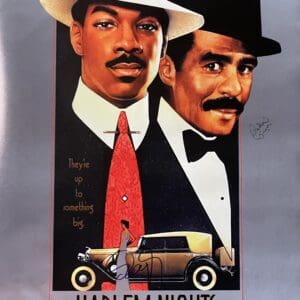 Harlem Nights movie poster with vintage car.