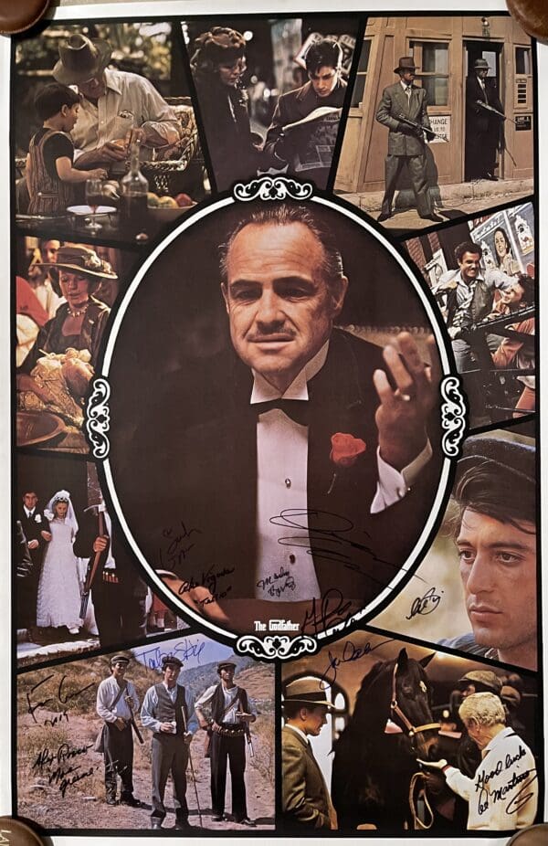 "Godfather" Autographed Poster