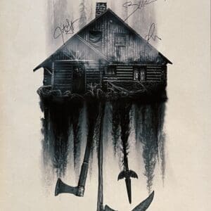 Knock at the Cabin" movie poster, signed.