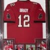 *Framed* "Tom Brady" Jersey