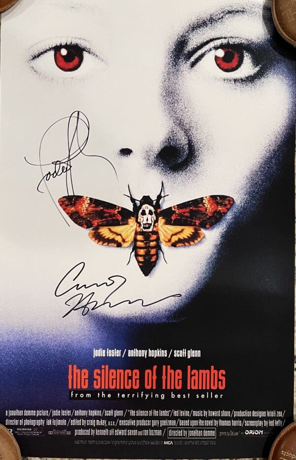 "Silence of the Lambs" Mini Movie Poster