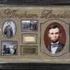 *Framed* Abraham Lincoln Photo with Signature