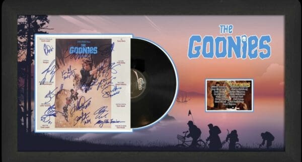 "The Goonies" Soundtrack Autographed Cast Album