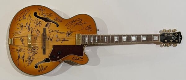 "Country Music, 52nd Academy Awards" Autographed Guitar