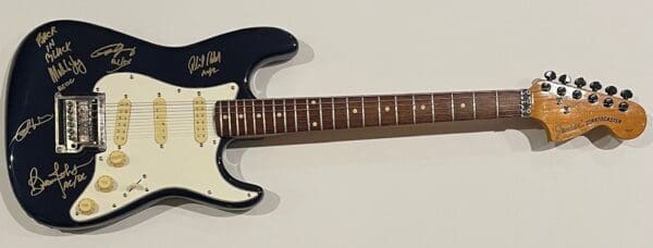 AC/DC Autographed Guitar