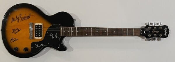 "Fleetwood Mac" Autographed Guitar