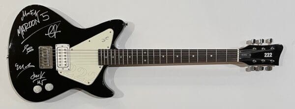 "Maroon 5" Autographed Guitar