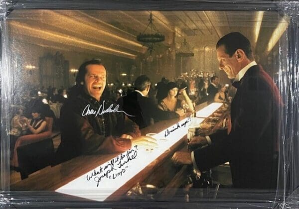 "The Shining" Autographed Poster