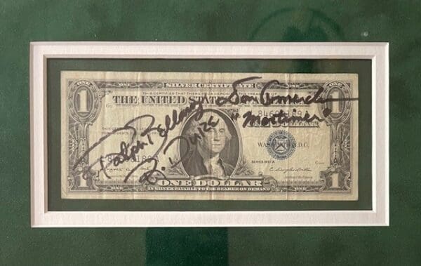 "Trading Places" Autographed Money and Photo Collage - Image 2