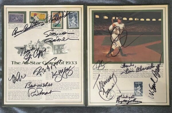 "The Babe" Cast Autographed Babe Ruth Book