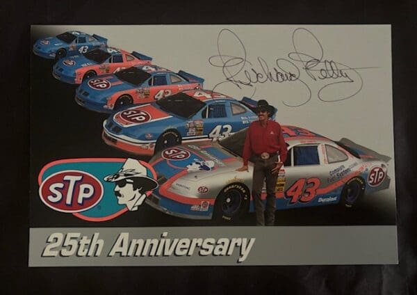 "Richard Petty" Autographed Race Car Photo
