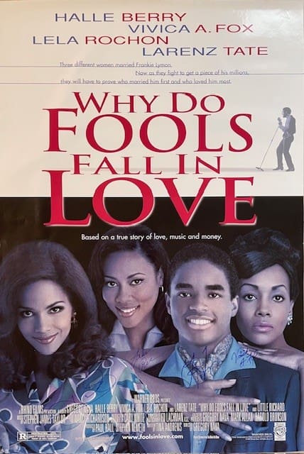 Why Do Fools Fall in Love poster.