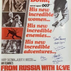 James Bond movie poster: From Russia With Love.
