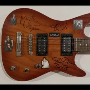"Casino" Cast Autographed Guitar