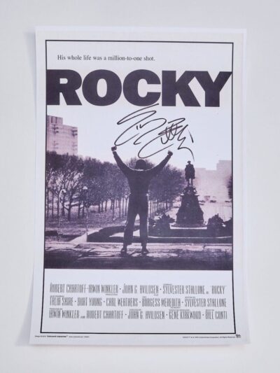 "Rocky" Autographed 11x17 Movie Poster