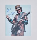 "Carlos Santana" Autographed 8x10 Photo