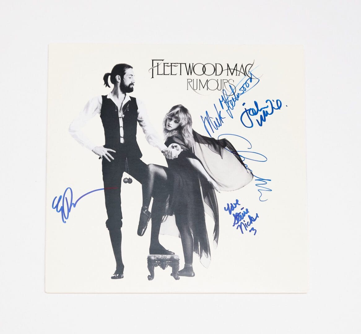 "Fleetwood Mac" Autographed Album "Rumors"