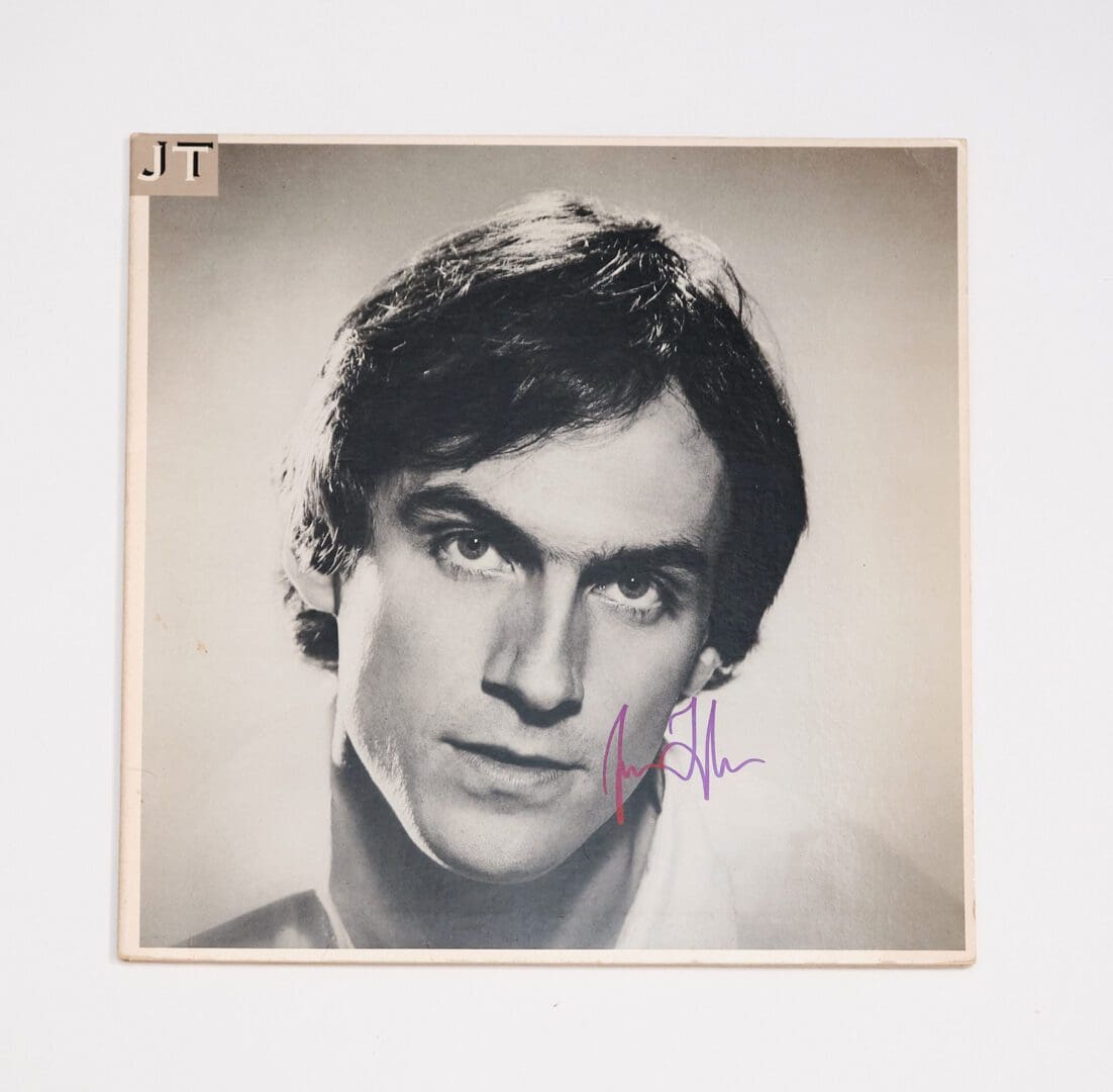 "James Taylor" Autographed Album "JT"