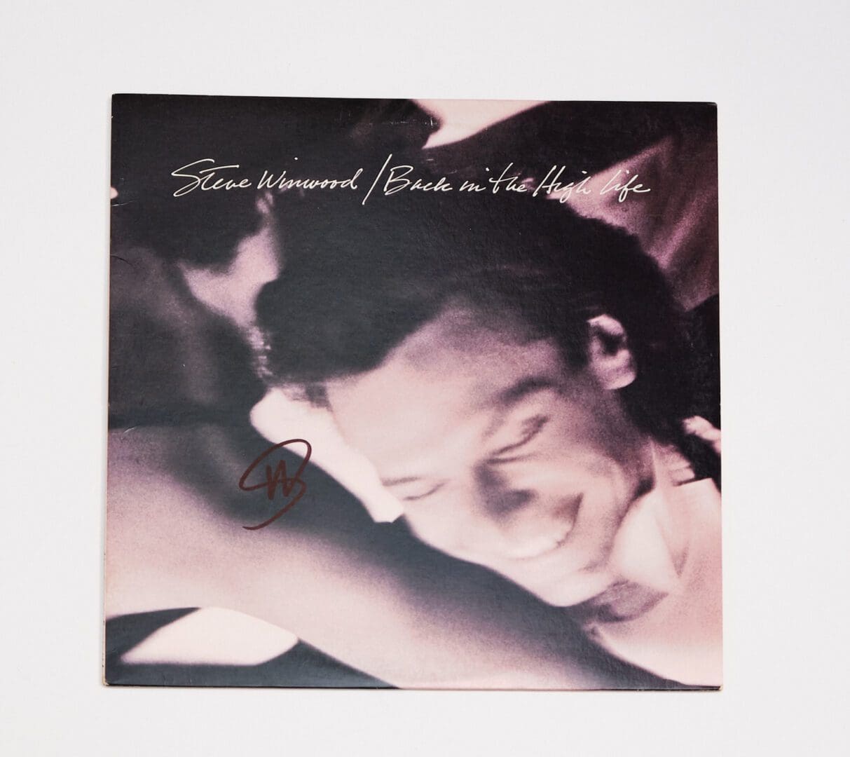 "Steve Winwood" Autographed Album "Back In The High Life"