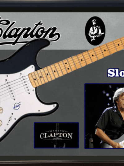 Eric Clapton Autographed Guitar