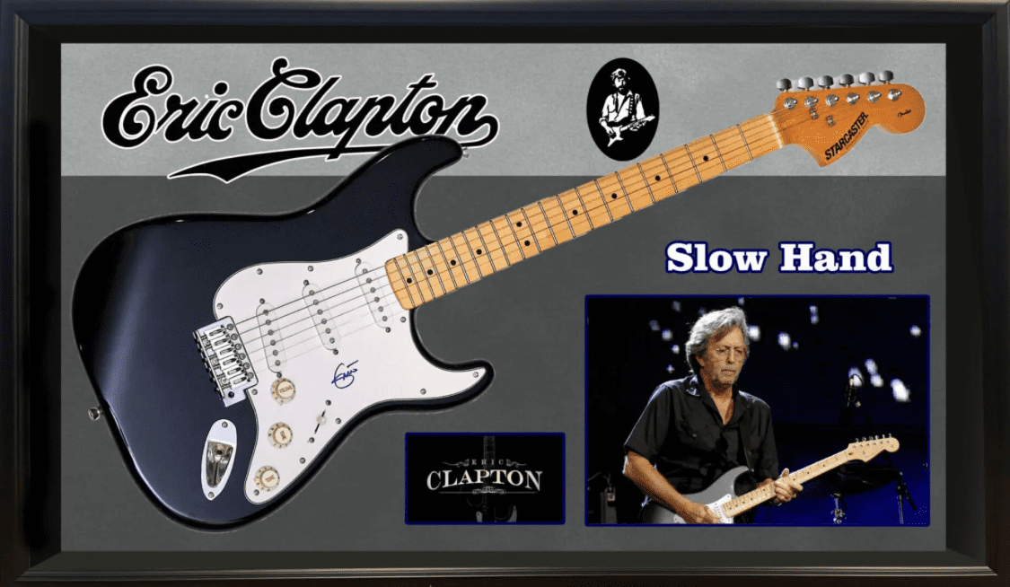 Eric Clapton Autographed Guitar