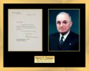 "Harry Truman" Autographed White House Letter