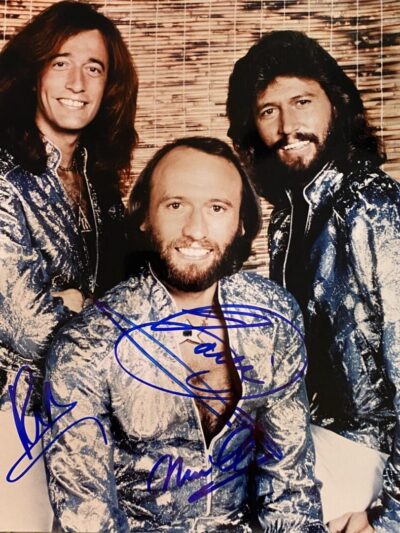 “Bee Gees” Autographed 8x10 Photo