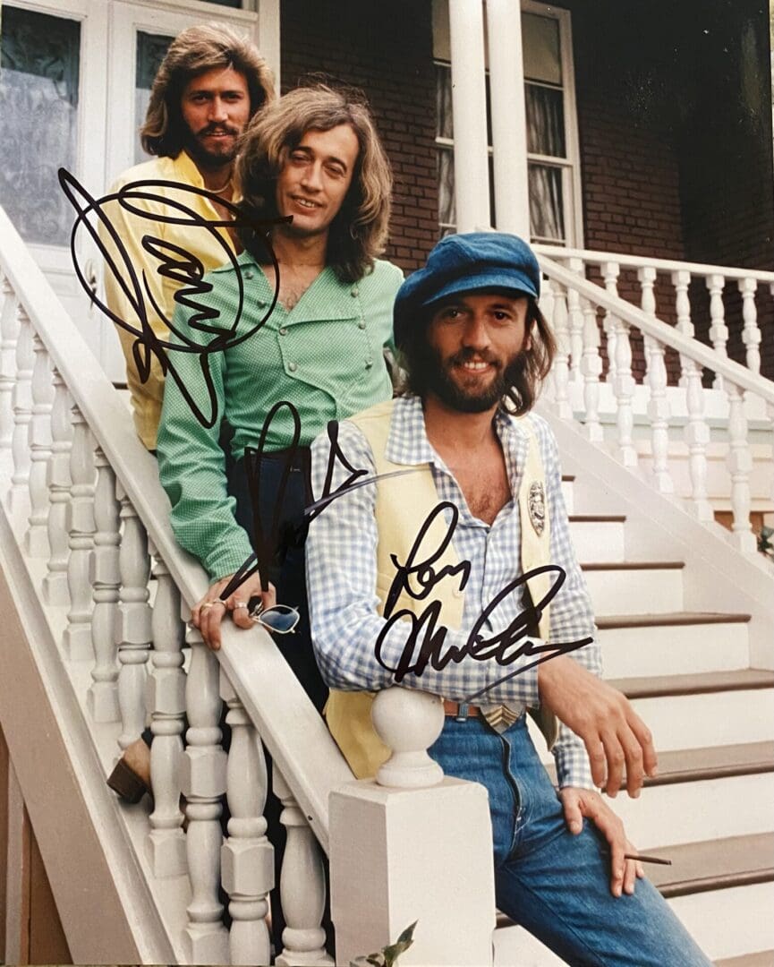 “Bee Gees” Autographed 8x10 Photo