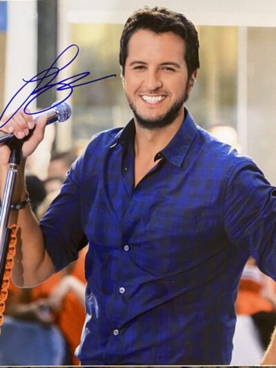 "Luke Bryan" Autographed 8x10 Photo