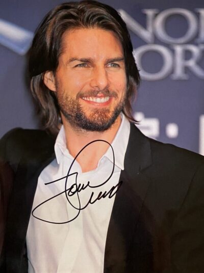 "Tom Cruise" Autographed 8x10 Photo