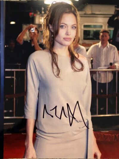 "Angelina Jolie" Autographed 8x10 Photo