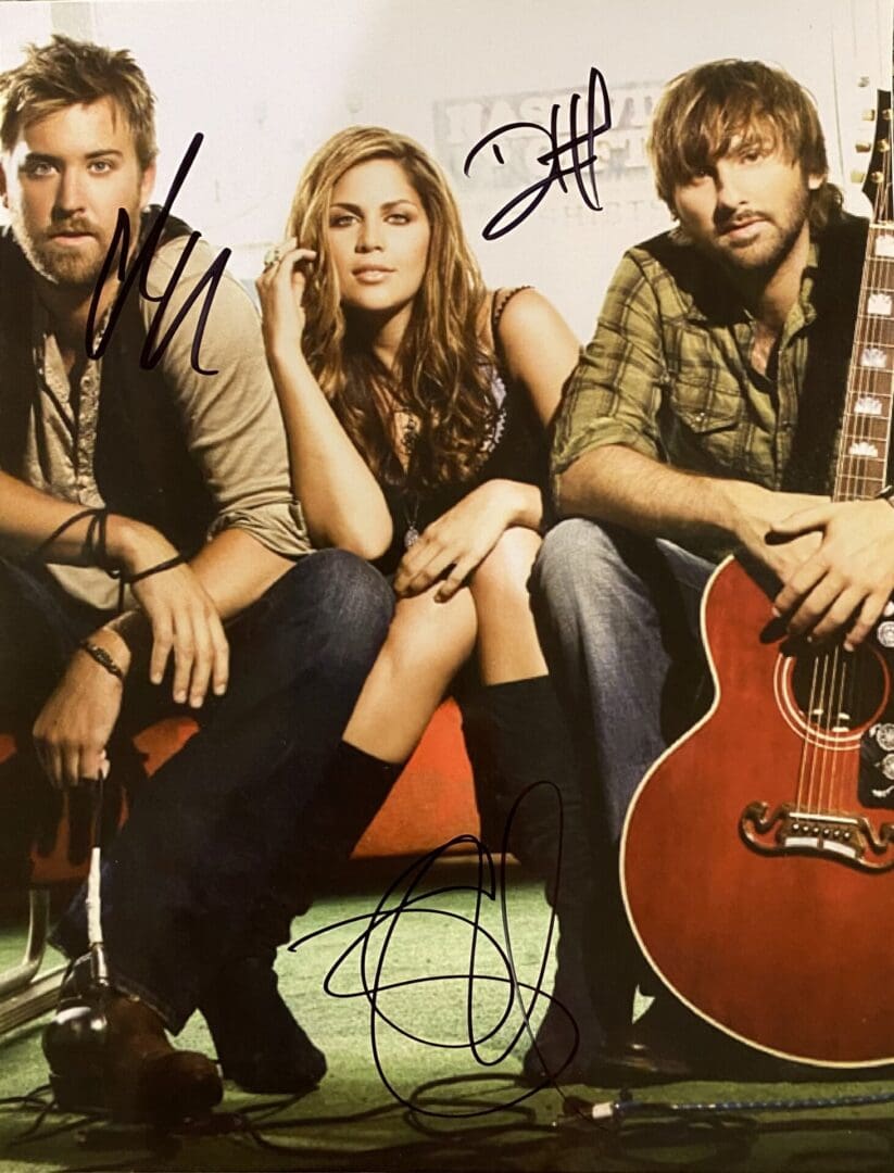 "Lady A" Autographed 8x10 Photo